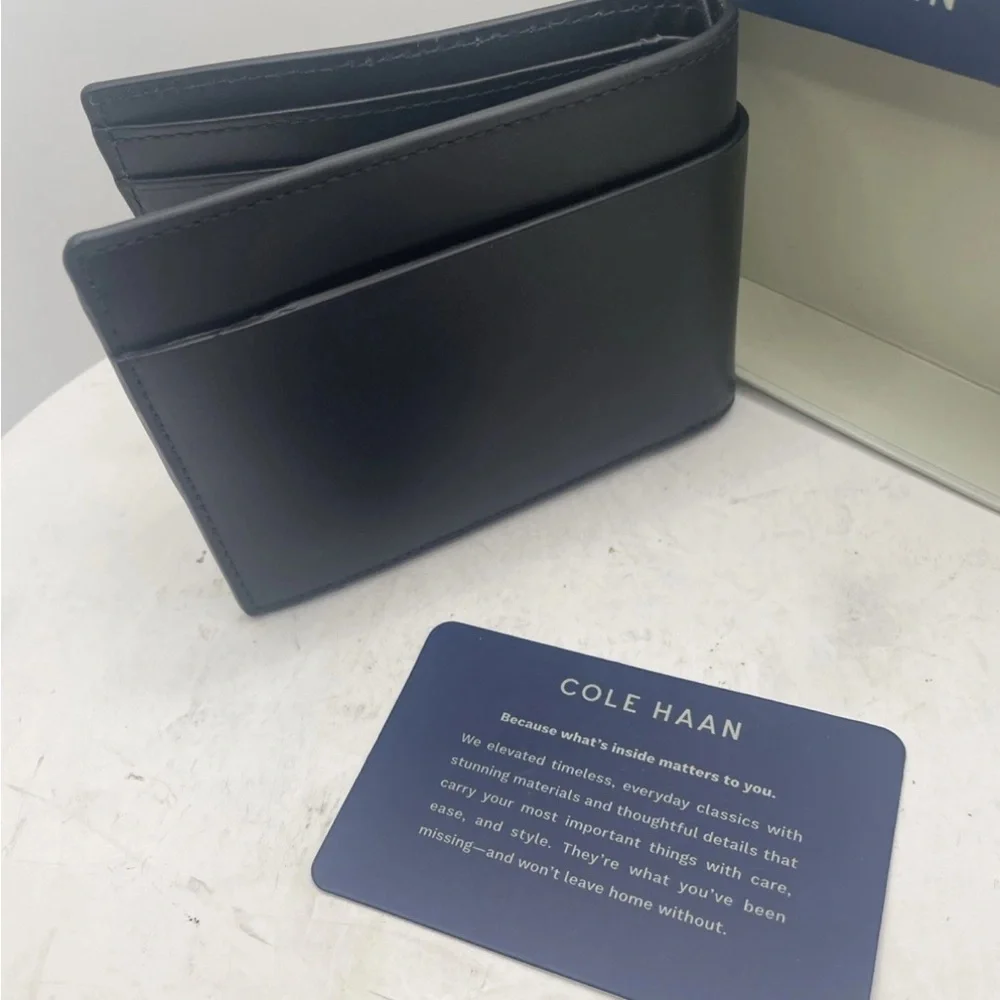 Cole Haan Midnight Leather Wallet